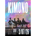 KIMONO ARCHIVE ALBUM LAUNCH GIG POSTER